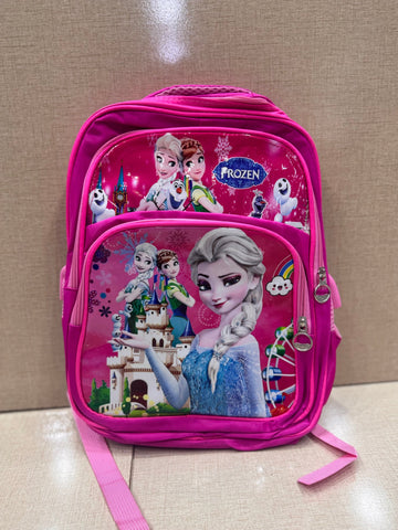 School bag frozen