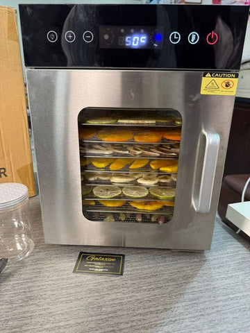 Premium Stainless Steel Food Dehydrator – 10-Tray Professional Dryer