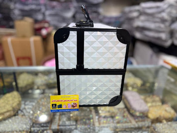 Elegant Beauty Organizer Box – Sleek Storage for Makeup & Skincare