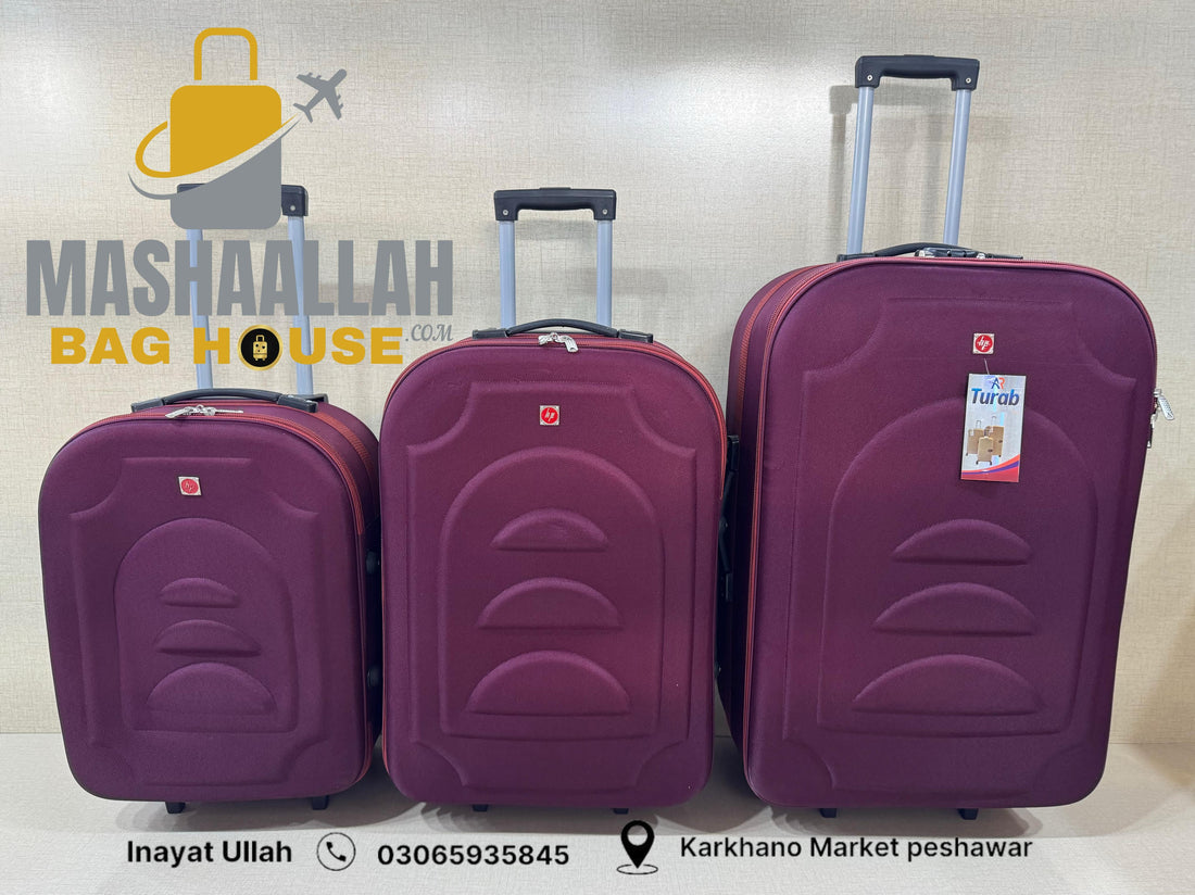 HP 3 pics luggage set